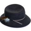 hat designer, justine hats , womens felt hat