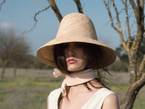 Bucket Straw Hat - Justine hats