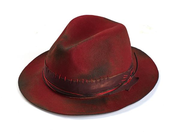 felt hat red