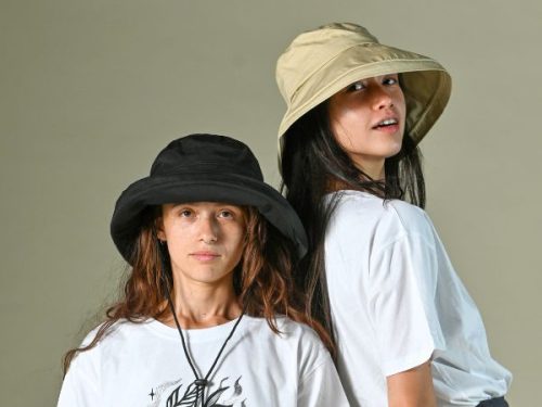 Wide Brim Cotton Hat