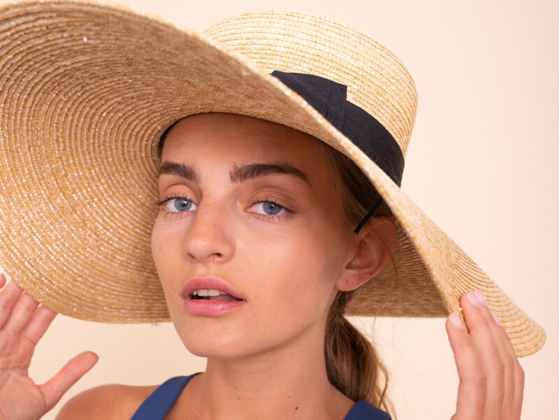 Extra Wide Boater Hat - Justine hats