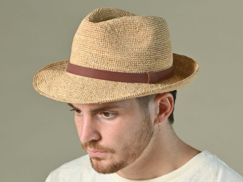 Fedora Raffia Hat